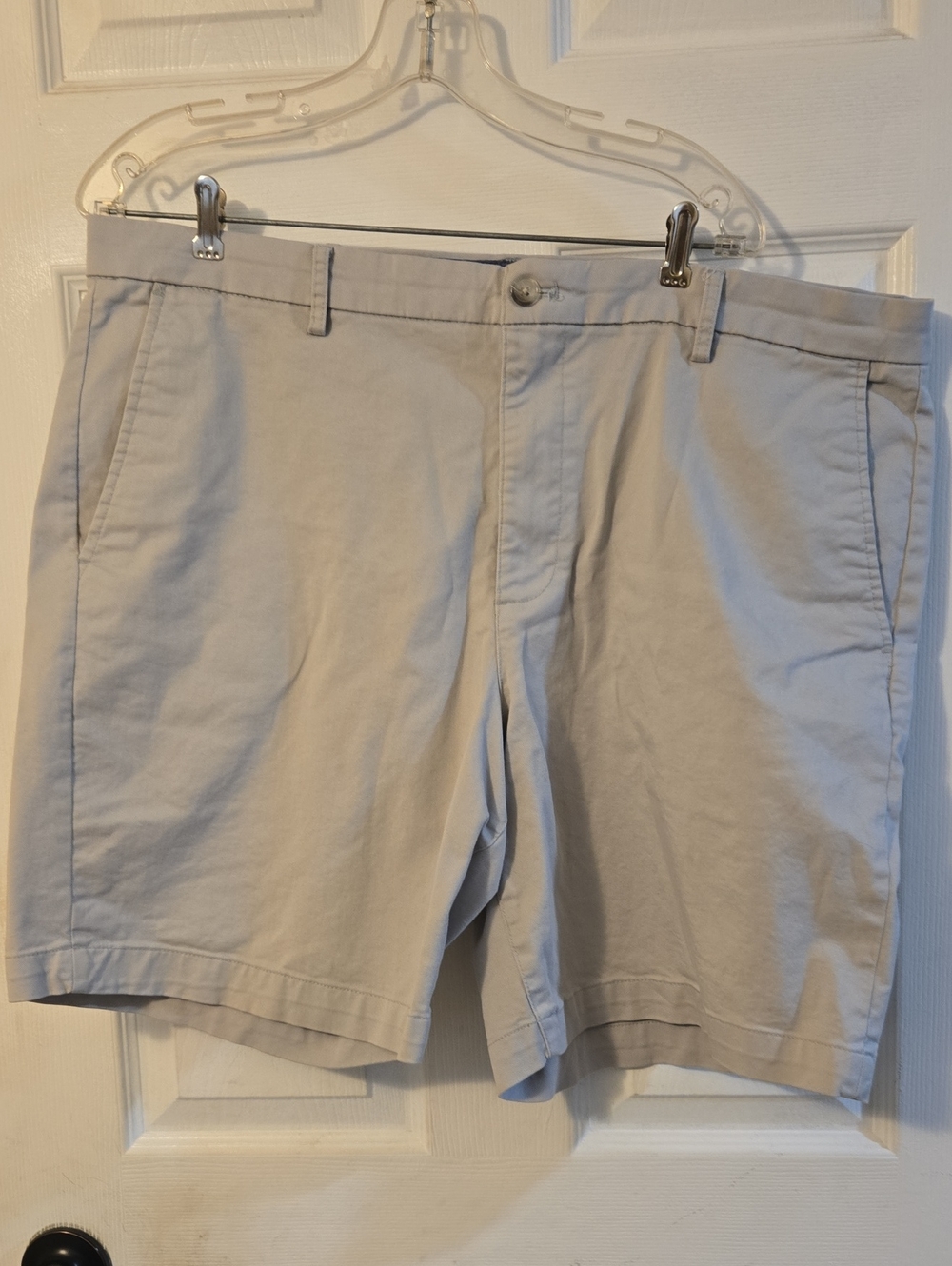 Chaps Coastland Men's Flat Front Chino Shorts - Khaki